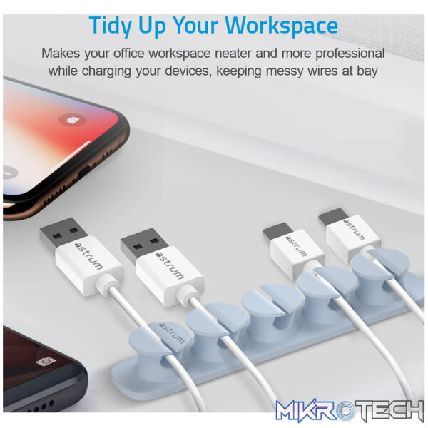 4 Storage Compartments  Blue